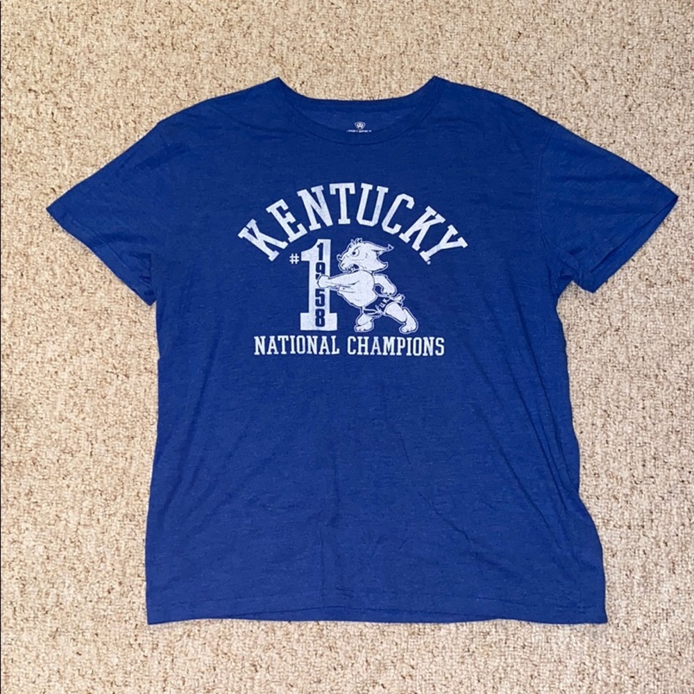 Kentucky Wildcats 1958 National Champions T Shirt
